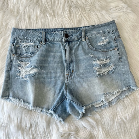 American Eagle High Rise Cut Off Shorts 